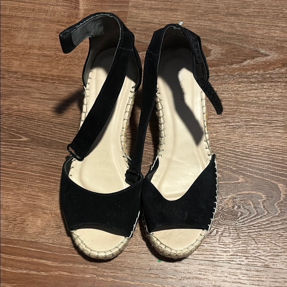 Black Espadrille Sandals
